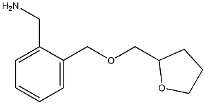 {2-[(oxolan-2-ylmethoxy)methyl]phenyl}methanamine Structure
