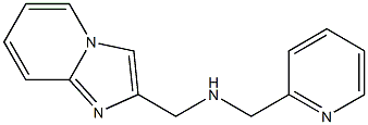 {imidazo[1,2-a]pyridin-2-ylmethyl}(pyridin-2-ylmethyl)amine Struktur