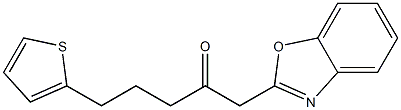1-(1,3-benzoxazol-2-yl)-5-(thiophen-2-yl)pentan-2-one