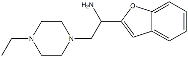 1-(1-benzofuran-2-yl)-2-(4-ethylpiperazin-1-yl)ethan-1-amine