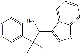 1-(1-benzothiophen-3-yl)-2-methyl-2-phenylpropan-1-amine