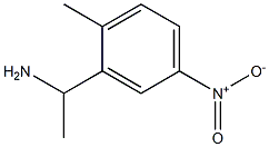 1-(2-methyl-5-nitrophenyl)ethan-1-amine Struktur