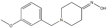 1-(3-methoxybenzyl)piperidin-4-one oxime