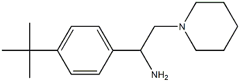 1-(4-tert-butylphenyl)-2-(piperidin-1-yl)ethan-1-amine Struktur