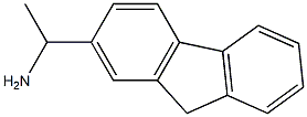1-(9H-fluoren-2-yl)ethanamine 结构式