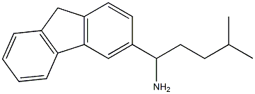 1-(9H-fluoren-3-yl)-4-methylpentan-1-amine|