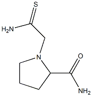 1-(carbamothioylmethyl)pyrrolidine-2-carboxamide Struktur