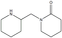 1-(piperidin-2-ylmethyl)piperidin-2-one Structure
