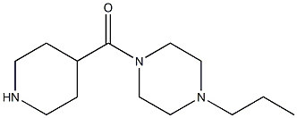 1-(piperidin-4-ylcarbonyl)-4-propylpiperazine|