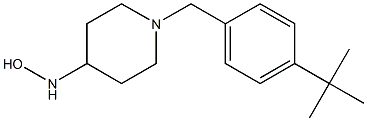 1-[(4-tert-butylphenyl)methyl]piperidine-4-hydroxylamine Structure
