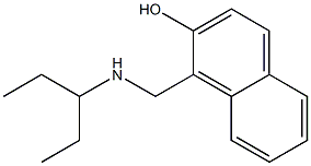 1-[(pentan-3-ylamino)methyl]naphthalen-2-ol