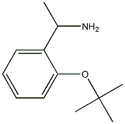1-[2-(tert-butoxy)phenyl]ethan-1-amine Struktur