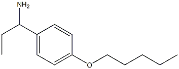 1-[4-(pentyloxy)phenyl]propan-1-amine