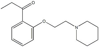 1-{2-[2-(piperidin-1-yl)ethoxy]phenyl}propan-1-one
