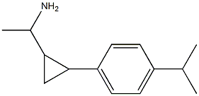 1-{2-[4-(propan-2-yl)phenyl]cyclopropyl}ethan-1-amine