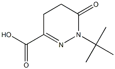 1-tert-butyl-6-oxo-1,4,5,6-tetrahydropyridazine-3-carboxylic acid Struktur