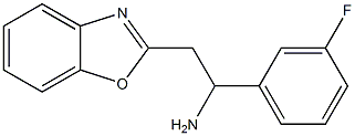 2-(1,3-benzoxazol-2-yl)-1-(3-fluorophenyl)ethan-1-amine