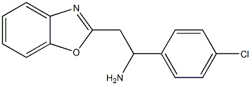 2-(1,3-benzoxazol-2-yl)-1-(4-chlorophenyl)ethan-1-amine