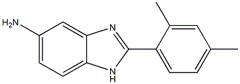 2-(2,4-dimethylphenyl)-1H-1,3-benzodiazol-5-amine Structure