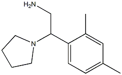 2-(2,4-dimethylphenyl)-2-pyrrolidin-1-ylethanamine