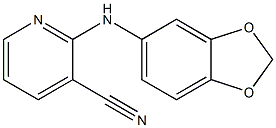 2-(2H-1,3-benzodioxol-5-ylamino)pyridine-3-carbonitrile