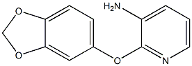 2-(2H-1,3-benzodioxol-5-yloxy)pyridin-3-amine Structure
