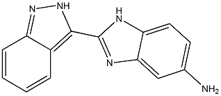 2-(2H-indazol-3-yl)-1H-benzimidazol-5-amine Structure