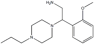2-(2-methoxyphenyl)-2-(4-propylpiperazin-1-yl)ethanamine