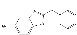 2-(2-methylbenzyl)-1,3-benzoxazol-5-amine Structure