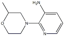 2-(2-methylmorpholin-4-yl)pyridin-3-amine Structure