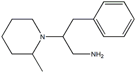 2-(2-methylpiperidin-1-yl)-3-phenylpropan-1-amine Struktur