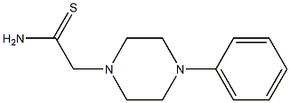 2-(4-phenylpiperazin-1-yl)ethanethioamide