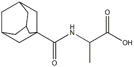 2-(adamantan-1-ylformamido)propanoic acid