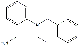 2-(aminomethyl)-N-benzyl-N-ethylaniline Struktur