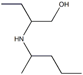 2-(pentan-2-ylamino)butan-1-ol 化学構造式