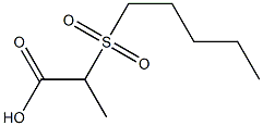 2-(pentylsulfonyl)propanoic acid
