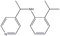 2-(propan-2-yl)-N-[1-(pyridin-4-yl)ethyl]aniline