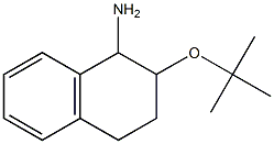 2-(tert-butoxy)-1,2,3,4-tetrahydronaphthalen-1-amine Struktur