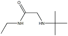 2-(tert-butylamino)-N-ethylacetamide Structure