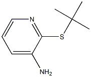 2-(tert-butylsulfanyl)pyridin-3-amine Structure