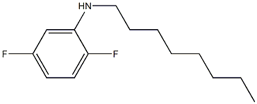 2,5-difluoro-N-octylaniline,,结构式