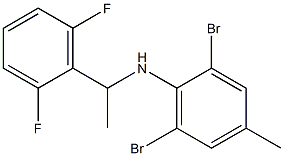2,6-dibromo-N-[1-(2,6-difluorophenyl)ethyl]-4-methylaniline