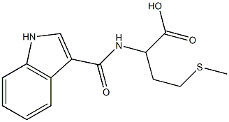2-[(1H-indol-3-ylcarbonyl)amino]-4-(methylthio)butanoic acid|