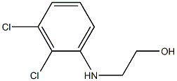 2-[(2,3-dichlorophenyl)amino]ethan-1-ol Struktur