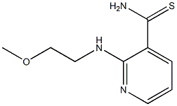 2-[(2-methoxyethyl)amino]pyridine-3-carbothioamide|