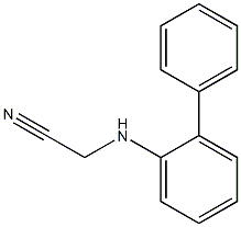 2-[(2-phenylphenyl)amino]acetonitrile