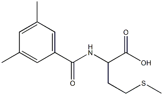 2-[(3,5-dimethylbenzoyl)amino]-4-(methylthio)butanoic acid