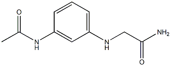 2-[(3-acetamidophenyl)amino]acetamide