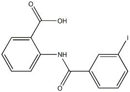 2-[(3-iodobenzene)amido]benzoic acid