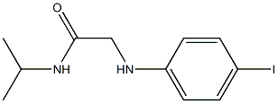 2-[(4-iodophenyl)amino]-N-(propan-2-yl)acetamide